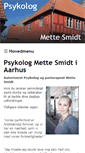 Mobile Screenshot of mettesmidt.dk